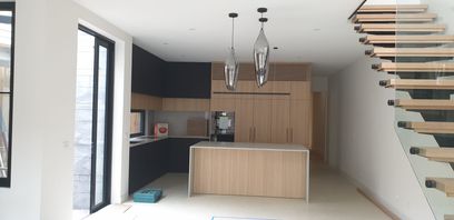 Finished inside of the house